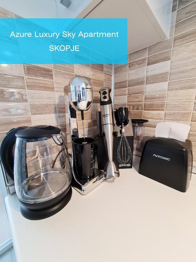 Azure Luxury Sky Apartment Skopje Exteriér fotografie