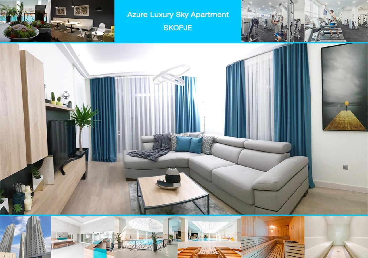 Azure Luxury Sky Apartment Skopje Exteriér fotografie